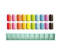 Memory Game - Bottle Colours Guessing Game - Educational Colours Assignment Game for Home, School, Travel