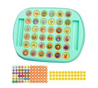 Memory Game - Educational Board Game for Animals and Patterns, Turn Over and Assign Strategy Board Game - For Children in Preschool Classroom on Desk and at Family Reunions