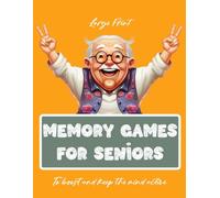 Memory Games for Seniors: Memory and Anti-Stress Activities for Dementia, Alzheimer, and Stroke Recovery | Large print (Activity books for seniors)