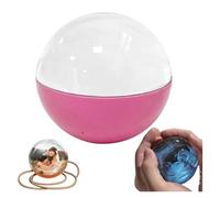 Memory Lamp, 3D Ultrasonic Digital Photo Album, Memorys Electronic Crystal Ball Video Player, for Couples Pets Gift (WiFi)(Pink)