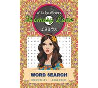 Memory Lane 1960s Word Search 100 Puzzles Large Print: Nostalgic Retro 60s Book | 100 Puzzles | For Children Adults And Seniors | Brain Games For Dementia (Memory Lane Word Search Puzzle Books)