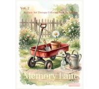 Memory Lane: An Easy Art Therapy Coloring Book for Seniors - Vol. 2: Sunny Outdoors