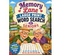 Memory Lane Word Search for Seniors: Big Print Senior Puzzle book