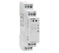 Memory Latching Relay 2SPDT 16A Electronic Din Rail(GRM8-02,AC/DC12V~240V)