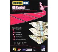Memory-Map Version 5 Premium Edition - OS Maps 1:50K - GB Central