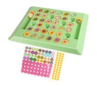 Memory Matching Game - Animal Fruit Theme Remember Toy - Matching Board Game | for Boys and Girls Family Preschool Kindergarten Classroom Early Education Cognitive Boosting