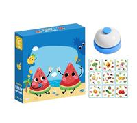 Memory Matching Game - Educational Card Toy, Kids Board with Skill Building, Children Travel with Portable Fun, Boys Birthday, Girls Outdoor Game for Night Camping