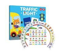 Memory Matching Game - Educational Toy, Traffic Light Picture Matching Game, Cognitive Learning Card Set for Kids Boys Girls | Preschool Kindergarten Homeschool Early Learning Activity for Memory