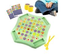 Memory Matching Game - Memory Matching Board Game for Kids | Educational Toys Puzzle for Desktop Home Classroom School Office Park Airplane Kindergarten Family