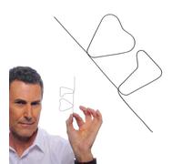 Memory Metal Iron Wire Prediction - High Temperature Shape Wire, Durable Magic Trick Toy, Flexible Professional Performance Reusable Material | Magician Tool, Stage Performance, Party Entertainment