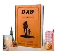 Memory Notebook - 8 Inch Memory Journal - Scrapbooking Album | Paper Gift Notebook - Diary, Memory Album for Men, Dads, Grandfathers, Husbands, Birthday, Christmas