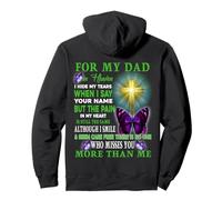 Memory Of My Dad In Heaven, Remembrance My Dad My Angel Pullover Hoodie