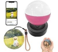 Memory Orb Custom Video Sphere, 2026 New Upgrade - Hang All Your Memories, Christmas Ornament,Support for iOS ＆Android,Upload Videos and Photos Via WiFi(Pink)