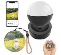 Memory Orb Custom Video Sphere, 2026 New Upgrade - Hang All Your Memories, Christmas Ornament,Support for iOS ＆Android,Upload Videos and Photos Via WiFi(Black)
