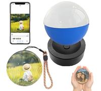 Memory Orb Custom Video Sphere, 2026 New Upgrade - Hang All Your Memories, Christmas Ornament,Support for iOS ＆Android,Upload Videos and Photos Via WiFi(Blue)