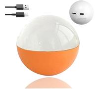 Memory Orb Lamp, Memory Orb Ball 2.7 Inch Crystal Video Sphere Player, Personalized Uploadable Videos & Photos 3D Video Crystal Ball, 3D Ultrasound Crystal Ball Digital Photo Album Orange