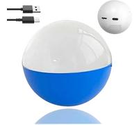 Memory Orb Lamp, Memory Orb Ball 2.7 Inch Crystal Video Sphere Player, Personalized Uploadable Videos & Photos 3D Video Crystal Ball, 3D Ultrasound Crystal Ball Digital Photo Album Blue