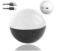 Memory Orb Lamp, Memory Orb Ball 2.7 Inch Crystal Video Sphere Player, Personalized Uploadable Videos & Photos 3D Video Crystal Ball, 3D Ultrasound Crystal Ball Digital Photo Album Black
