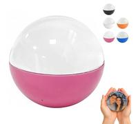 Memory Orb with WiFi, 2.7 Inch Electronic Screen for Uploading Videos & Photos, Customizable Light-Up Crystal Ball for Anniversary, Family, Pet Memories (Pink)