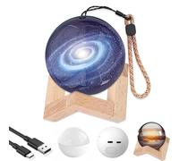 Memory Sphere, 2.7" Crystal Ball Memory Video, Memory Orb Custom Video Sphere, Uploadable Videos & Photos, Memories Orb Lamp for Couples, Friends, Anniversary, Birthday, (White)