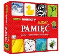 Memory Super Pamięć Gra Planszowa Polska