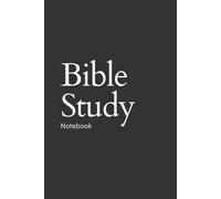Memory updated Sl ible Study Notebook: Perfect for note-taking and staying organized during Bible classes, sermons, or daily study notes. This ... with 120 lined pages is easy to carry around.