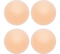 Memoryee Ultra Thin Women's Nipple Covers Invisible Pasties Reusable Adhesive Silicone Cover/2 Pairs Round