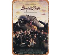 Memphis Belle (1990) Poster Home Wall Art Decoration Retro Metal Tin Sign 8x12 inch