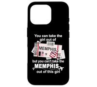 Memphis Boarding Pass - Memphis Girl Case for iPhone 16 Pro