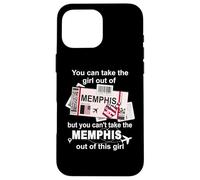 Memphis Boarding Pass - Memphis Girl Case for iPhone 16 Pro Max