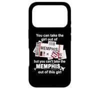 Memphis Boarding Pass - Memphis Girl Case for iPhone 17 Pro