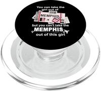 Memphis Boarding Pass - Memphis Girl PopSockets PopGrip for MagSafe