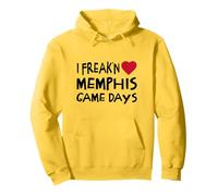 Memphis Game Days Funny Locals Freak'n Love Memphis Pullover Hoodie