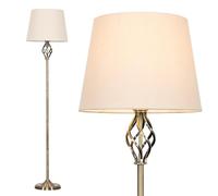 Memphis Gold Floor Lamp ValueLights Gold One Size