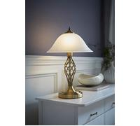 Memphis Gold Table Lamp ValueLights Gold One Size