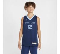 Memphis Grizzlies 2023/24 Icon Edition Older Kids' Nike NBA Swingman Jersey - Blue - Polyester XL