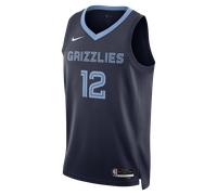 Memphis Grizzlies Icon Edition Men's Nike Dri-FIT NBA Swingman Jersey - Blue - Polyester S