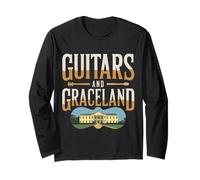 Memphis Guitar Graceland of Tennessee Long Sleeve T-Shirt