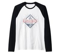 Memphis in Tennessee United States Vintage USA Souvenir Raglan Baseball Tee