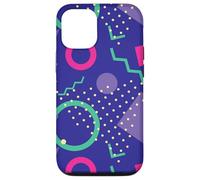 Memphis Retro 80s 90s Geometric Colorful Abstract Modern Case for iPhone 12/12 Pro