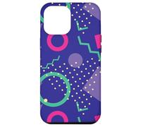 Memphis Retro 80s 90s Geometric Colorful Abstract Modern Case for iPhone 12 Pro Max