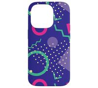 Memphis Retro 80s 90s Geometric Colorful Abstract Modern Case for iPhone 14 Pro
