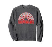 Memphis Showboats USFL Throwback Vintage Sweatshirt, Adult Unisex, Dark Heather Grey, Medium