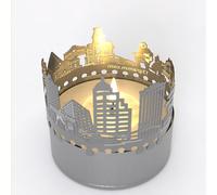 Memphis Skyline Shadow Play Candle Attachment - Souvenir Gift for Fans, Stunning Silhouette Projection, Perfect Memphis Cityscape Decor