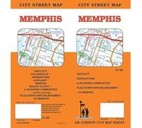 Memphis, Tennessee Street Map