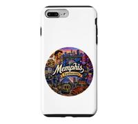 Memphis Tennessee USA TN m Mississippi River, Peabody Case for iPhone 7 Plus/8 Plus