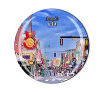 Memphis USA Fridge Magnet Souvenir Gift Refrigerator Magnetic Sticker Collection