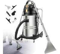 Memykoy 1034W/2110W Commercial Carpet Cleaner Machine, 30/40/60L Professional 3 in 1 Multi-Purpose Carpet Spraying Floor Brush Cleaner, Extractor Vacuum, for Deep Cleans Dust, Water Stains, Dirt 60L