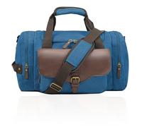 Men 22L Duffle Bag Travel Carry On Bag Gym Bags (Blue)