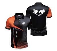 Men 3D Polo Shirts Gym Wear for F.ai.r.y T.a.il Collared Tee Top Clothes Moisture Wicking Short Sleeve Tee Patchwork T-Shirt Fitness Half Sleeve-ZongS||xx_l